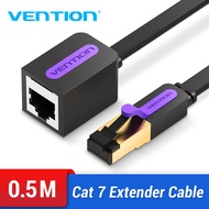 Vention dây cáp mạng lan Cat7 RJ45 Network Cable Male to Female Lan 1M/1.5M/2M/3M/5M for PC Laptop R