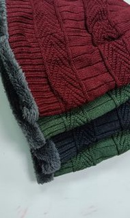 連圍巾 保暖毛帽 美式venuss品牌 聖誕色系