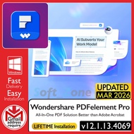 Wondershare PDFelement Pro 12.1.13.4069 - All-In-One PDF Solution Better than Adobe Acrobat | Window