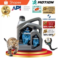 MOTION 10W40 Semi Synthetic Oil Engine Oil Lubricant 10w-40 API SP (1L / 4L)