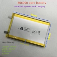606090 3.7V 4000mAh 14.8Wh Li-Polymer Battery Lithium Polymer Rechargeable batteries for Power Bank 