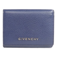 GIVENCHY 牛皮皮革Pandora Trifold Wallet銀扣錢包