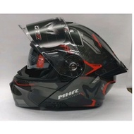 PREMIUM HELMET MHR GTZ FU 935 (GRAY/RED)