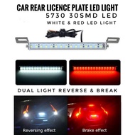 Car Led Light Reverse Backup Brake Light License Plate Tail Light Lamp Flash Light Lampu Led Kereta