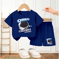 Boys and girls outfits aged 1-6 years with OREO image/ kids outfit girl girl kids outfit
