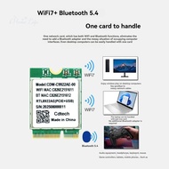 [HoME&life] RTL8922AE WiFi7 Card Tri-Band 2.4G/5G/6G 6338Mbps Wireless Network Card  5.4 M.2 for Win