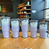 รุ่นใหม่ล่าสุด แก้วเก็บอุณหภูมิ Tyeso พร้อมหูหิ้ว ความจุ20oz-25oz-30ozแก้วเก็บอุณหภูมิร้อนเย็นได้นาน