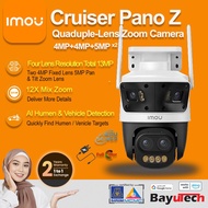 IMOU Cruiser Pano Z 13MP 2x 5MP PTZ 2x 4MP Fix CCTV Dual Lens Outdoor Weatherproof Wired Wifi CCTV 3