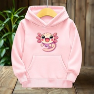 AXOLOTL FISH SWEATER HOODIE FOR BOYS AND GIRLS