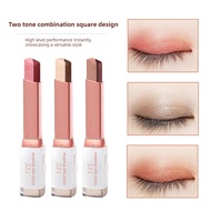 2 In 1 Gradient Eyeshadow Stick Waterproof Sweatproof Eyeshadow Shimmer Two Tone Eye Shadow Eye Q3k7