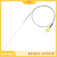 [CloudsMiles] K Type Thermocouple with Plug, Meter Temperature Sensor Probe -50 to 1100°C,3.3ft Wire