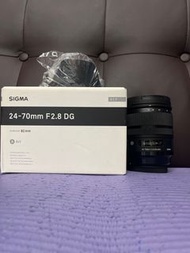 完美無瑕 全套有盒 Sigma 24-70 24-70mm Art Canon EF Mount 最新款