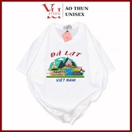 UNISEX T-shirt printed with decal VN VIET NAM DA LAT VIETNAM DALAT TOUR TRAVEL TRAVEL (All sizes M-L
