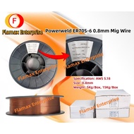 Powerweld ER70S-6 0.8mm Mig Wire (White Box)