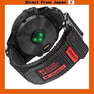 [Direct from Japan] GARMIN 22mm Nylon Sport Band for Garmin Fenix ​​7 Solar, Fenix ​​7 Sapphire Sola