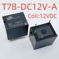Relay T78-12V-A 4 Pins 20A
