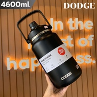 4600ml กระบอกน้ำเก็บอุณหภูมิ 4.6L ขวดน้ำสแตนเลส กระบอกน้ำ กระบอกน้ำเก็บความเย็น แก้วน้ำ ถ้วยน้ำความจ