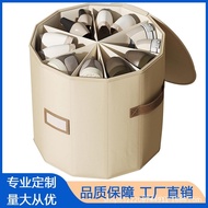 Detachable Foldable Cylindrical Storage Box Storage Shoe Shoe Box Storage Multifunctional Storage Bo