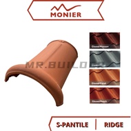 MONIER GCI S- Pantile Ridge Tile Hip Tile Roof Fitting Roof Tiles Atap Tanah Atap Fitting