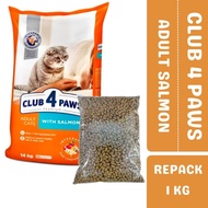 CLUB 4 PAWS PREMIUM For Adult Cats With Salmon Repack 1kg/CLUB4PAWS