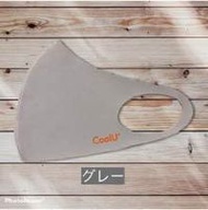 CoolU 抗菌銅口罩 CoolU⁺CU⁺MASK/S-M/灰色