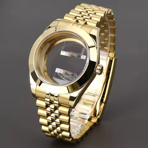36mm/39mm Watch Case WatchBand Sapphire Glass For Air King NH35 NH36 NH34 NH38 Miyota8215 Movement D