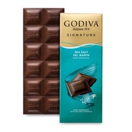 Godiva Signature Tablet: Sea Salt Dark Chocolate 90g