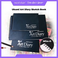 [WESTSTAR] Ukami Art Diary Sketch Book (Tear Off) / Drawing Paper 300gsm