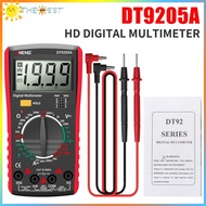 【Local Delivery】ANENG DT9205A Multimeter Digital AC/DC Transistor Tester Electrical esr NCV Test Met