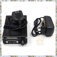 USDR USDX+Plus V2 8-Band SDR Transceiver HF SSB QRP LCD with Display Speaker Microphone HF Transceiv