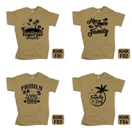 Baju Jersey Family Day - Khakis