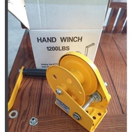 Cable winch 1200LBS self-locking, self-locking, load capacity 545kg - has 20m of cable, lock, hook.