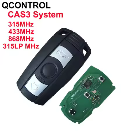 QCONTROL remote Key 315MHz/315LP 433MHz 868MHz for BMW 3 5 Series X1 X5 X6 Z4 E60 E70 E71 E91 E92 CA