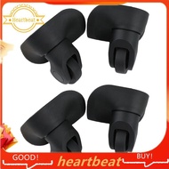 [Hot-Sale] Replacement 2 Pair Luggage Wheels for Suitcase Silent Caster A08 Rubber Trolley Wheel Set