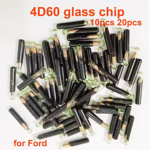 10 20pcs/LOT 4D60 80bit Glass Chip T32 Car Remote Key Chips Blank Transponder Chip For Ford 4D 60 Au