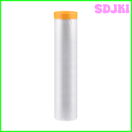 SDJKI 1 Roll 20M/25M Pre-Taped Masking Film Plastic Drop Cloth with Medium-Tack Painters Tape Cover 