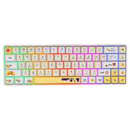 Nubwo NK50 BLUE SW คีย์บอร์ดเกมมิ่ง 68ปุ่ม MECHANICAL Gaming Keyboard MINI RGB ถอดสวิตซ์ได้ HOT-SWA