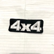 4x4 Jeep Premium Embroidered Patch