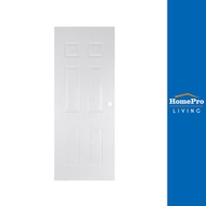HomePro ประตูภายนอก UPVC ET-04 80x200 ซม. สีขาว แบรนด์ AZLE