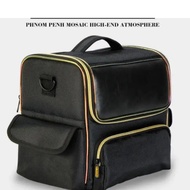 Women Cosmetic Organizer Portable Cometic Makeup Bag Make up suitcase 2 layers women travel cosmetic
