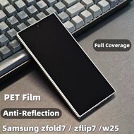 BLUE LION Samsung Zfold7 / Z flip7 / W25 Screen protector Anti-Reflection Film PET Full Coverage