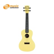 KALA อูคูเลเล่ GLOW IN THE DARK WATERMAN STARLIGHT YELLOW CONCERT UKULELE [FREE BAG]