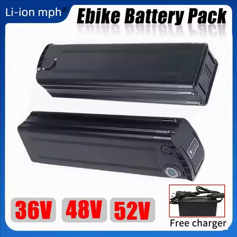 Silverfish High Power Lithium Ion 18650 Battery Pack 36V 48V 52V 17.5AH 21Ah 250W 500W 750W 1000W Po