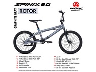 SEPEDA ANAK REMAJA BMX 20 INCH PACIFIC SPINIX 1.0 / SPINIX 2.0 ROTOR ASLI ORIGINAL GARANSI FRAME 5 T