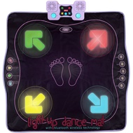 Kidzlane Electronic Dance Mat for Kids 8-12 | Wireless Dance Mat with Bluetooth/AUX and Built in Mus