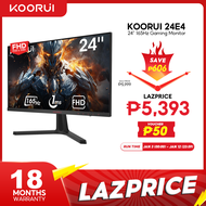 KOORUI 24E4 (powered by HKC) VA 165hz panel 1ms MPRT refresh rate 100% sRGB FHD 24" / KOORUI 24E3  u