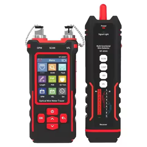 Hot Sell Promotion NF-859GT Line Finder Network Cable Length Breakpoint Test Red Light Power Meter I