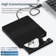 2in1 Type CUSB 3.0 Slim External DVD VCD CD Writer Slim Optical Drive Burner Reader Player Tray Type