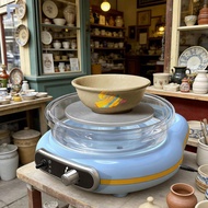 [Flameer] Mini Pottery Wheel Kit Pottery DIY Machine Forward/Reverse Rotation Ceramic Wheel for Home