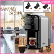 [DilidilidaMY] Coffee Maker 3 in 1 Automatic Compact for Home Office Sturdy Lightweight Brewer Espre